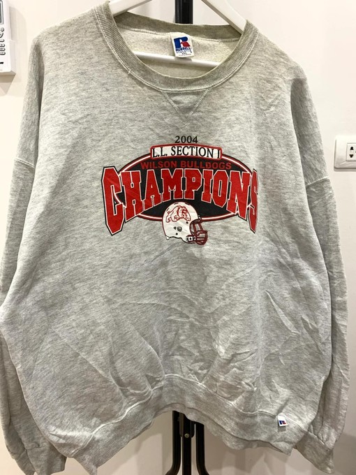 Vintage Style Wilson Bulldogs Sweater Collection with NCAA Sport Shirts Unisex