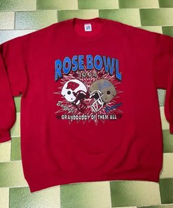 Vintage Style Wisconsin Badgers Sweatshirt - 1994 Rose Bowl Champs with ncaa shirt kids