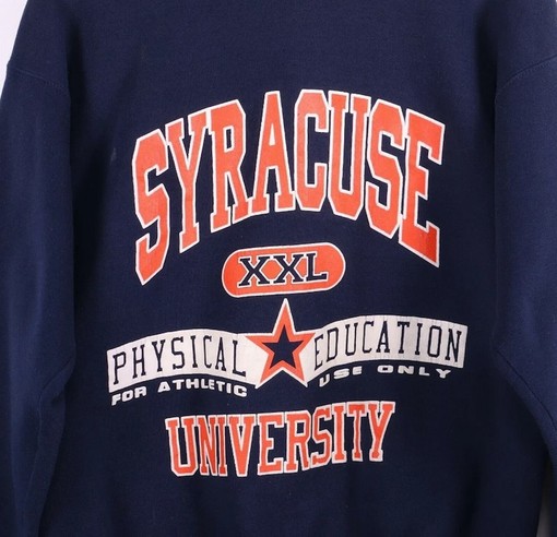Vintage Syracuse Orange University Sweatshirt, T-shirt, and Hoodie for NCAA Sports Fans - Image 2