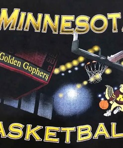 Vintage TSI Minnesota Golden Gophers NCAA Basketball T-Shirt for NCAA Football Fan Shirts
