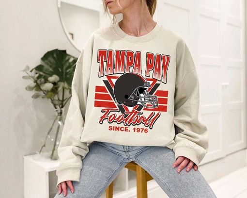 Vintage Tampa Bay Football Shirt - Tampa Bay Football Team Sweatshirt for NFL Fans