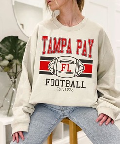 Vintage Tampa Bay Football Sweatshirt - Retro NFL Fan Shirt for Tampa Bay Football