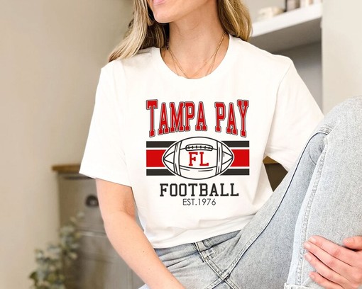 Vintage Tampa Bay Football Sweatshirt - Retro NFL Fan Shirt for Tampa Bay Football - Image 3