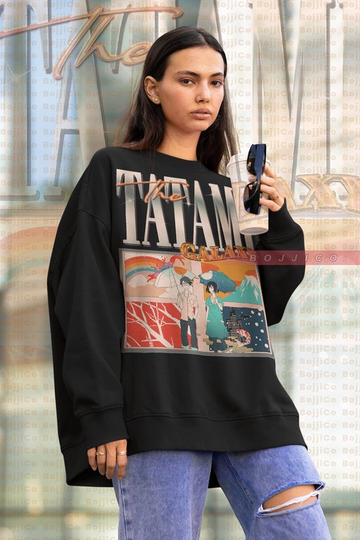 Vintage Tatami Galaxy Homage Shirt, Tatami Galaxy Fan Tees, Tatami Galaxy Anime Otaku Merch Gift