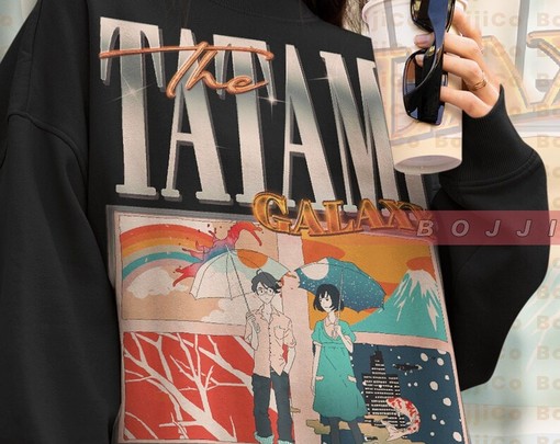 Vintage Tatami Galaxy Homage Shirt, Tatami Galaxy Fan Tees, Tatami Galaxy Anime Otaku Merch Gift - Image 4