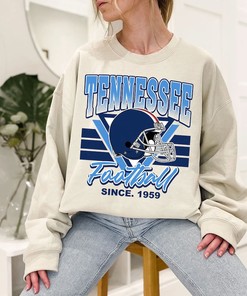 Vintage Tennessee Football Shirt - Tennessee Football Team Sweatshirt for NFL Fans
