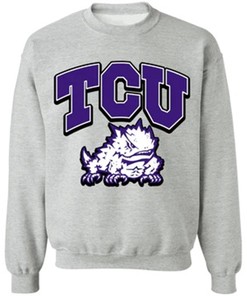 Vintage Texas Christian University Football Hoodie, Perfect for Tcu Students and Horned Frogs Fans