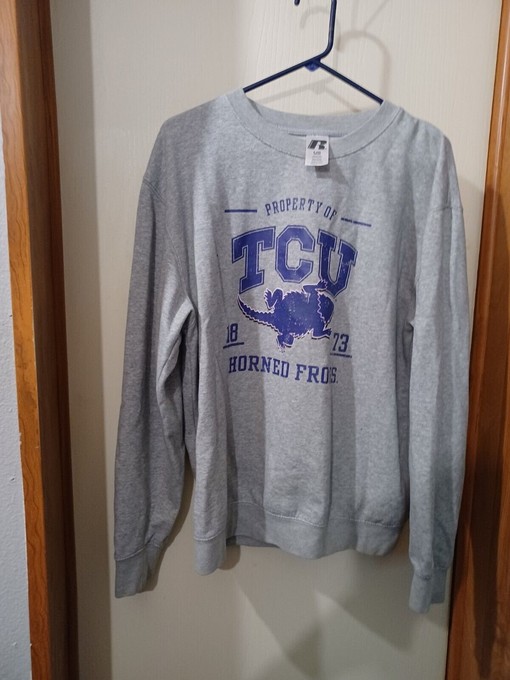 Vintage Texas Christian University Sweatshirt, Perfect for Tcu Students and Horned Frogs Fans