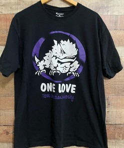 Vintage Texas Christian University Tshirt for Horned Frogs Football Fans, Perfect for Tcu Students