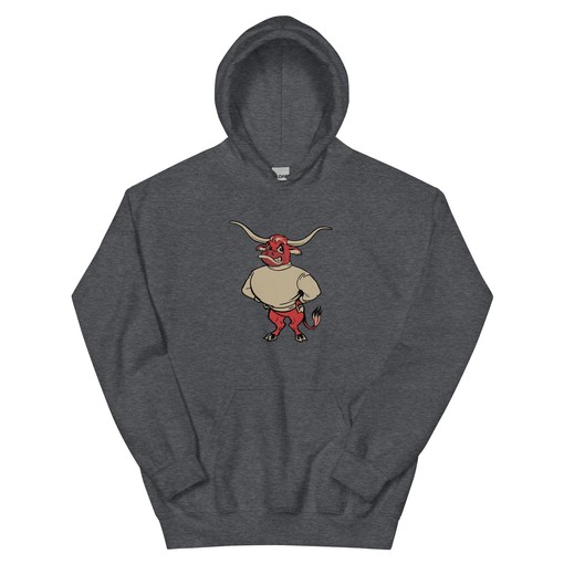 Vintage Texas Mid Century Longhorns Art Hoodie Sweatshirt - State University Shirt - Image 3