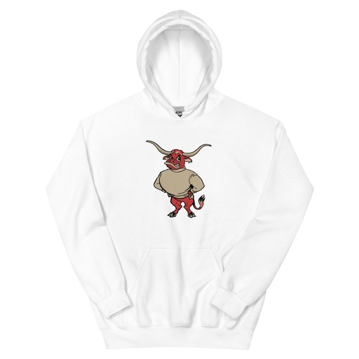 Vintage Texas Mid Century Longhorns Art Hoodie Sweatshirt - State University Shirt - Image 4