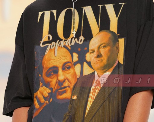 Vintage Tony Soprano Shirt, Retro Homage Tee for Tony Soprano Fans, Classic Movie T-Shirt - Image 2