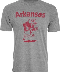 Vintage Tri-Blend Vault T-Shirt for Arkansas Razorbacks Fans
