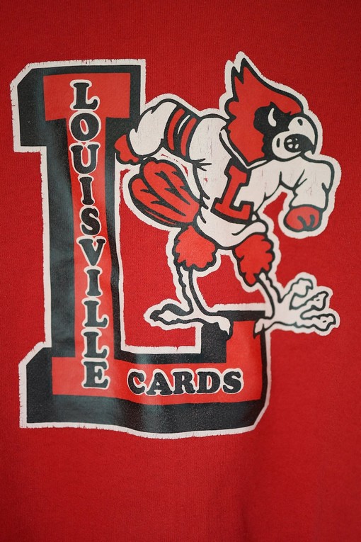 Vintage U Of L Raglan Sweatshirt - 80s - Image 2