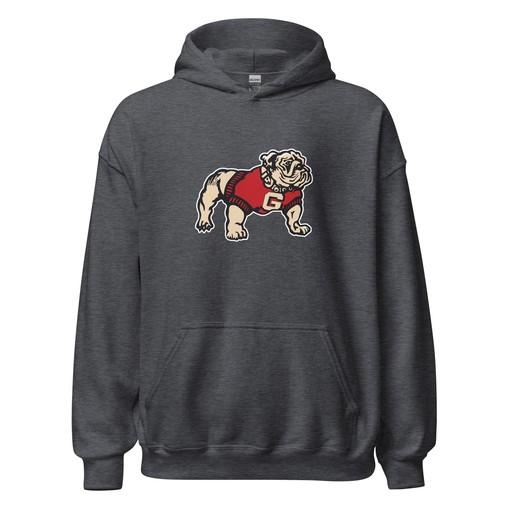 Vintage UGA Classic Bulldog Art Hoodie Sweatshirt - NCAA College Shirts - Image 3