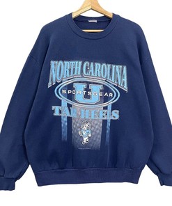 Vintage UNC Tar Heels Mascot Logo Shirt and Hoodie, Retro NCAA Shirts from University of North Carolina