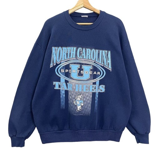 Vintage UNC Tar Heels Mascot Logo Shirt and Hoodie, Retro NCAA Shirts from University of North Carolina