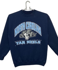 Vintage UNC Tar Heels Sweatshirt and NCAA Shirt, State University Shirt for Carolina Fans