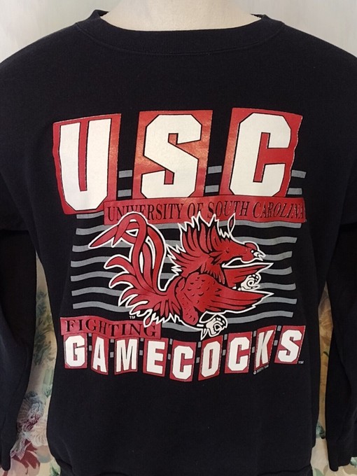 Vintage USC Hoodie - South Carolina Gamecocks Sweatshirt for NCAA Fans - Image 2
