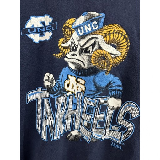 Vintage Unc Tar Heels Carolina Rameses Big Graphic Collection with NCAA Shirts for Men and Women - Image 2