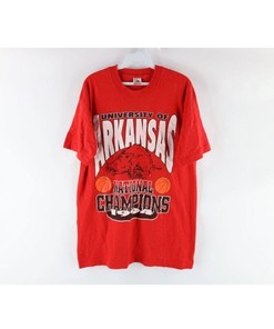 Vintage University Of Arkansas National Champs 1994 Basketball T-Shirt Sport Shirts Unisex, American University T Shirt