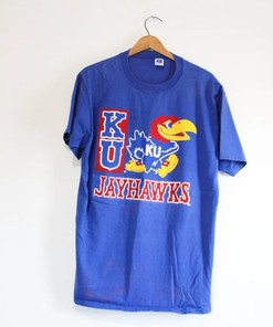 Vintage University Of Kansas Jayhawks T Shirt with Vintage 90S Sweatshirt and Hoodie, Perfect for Fans