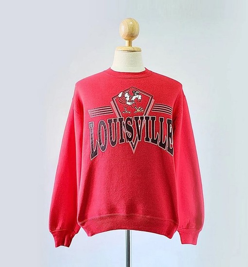 Vintage University Of Louisville Cardinals Sweatshirt