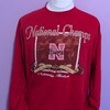 Vintage University Of Nebraska Cornhuskers 1995 National Champions Sweatshirt and Retro T-Shirt NCAA Shirt