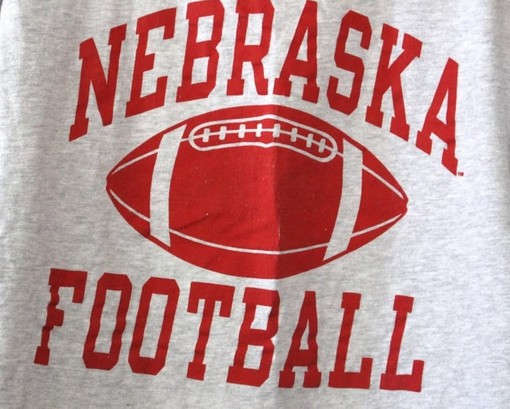 Vintage University Of Nebraska Cornhuskers Huskers Champion T-Shirt with State University Shirt - NCAA Shirts - Image 2