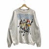 Vintage University Of North Carolina Luney Tunes Crewneck Sweatshirt - NCAA Shirts for Men