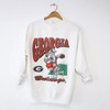 Vintage University of Georgia Bulldogs Sweatshirt Set - NCAA Shirts for Fans