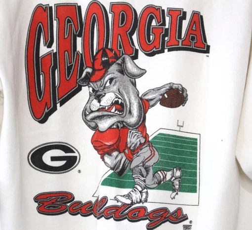 Vintage University of Georgia Bulldogs Sweatshirt Set - NCAA Shirts for Fans - Image 2