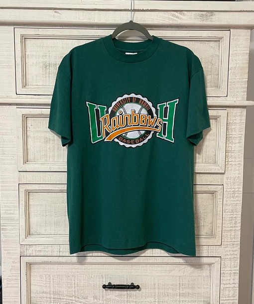 Vintage University of Hawaii Rainbows Baseball Collection with NCAA Shirts for Men and Women