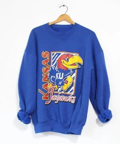 Vintage University of Kansas Jayhawks 90s Apparel for Fans