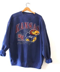 Vintage University of Kansas Jayhawks Sweatshirt