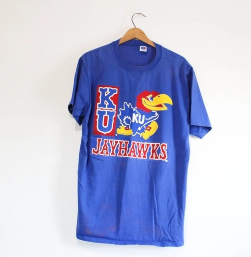 Vintage University of Kansas Jayhawks T-Shirt, Sweatshirt, Hoodie for Fans