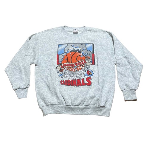 Vintage University of Louisville Cardinals Sweatshirt - NCAA Shirts