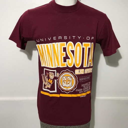Vintage University of Minnesota Gophers Football Fan Shirt