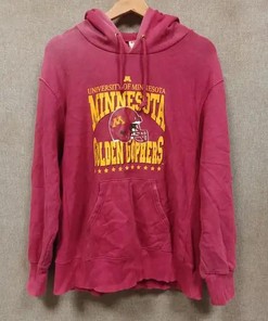 Vintage University of Minnesota Gophers Football Fan Shirt with Sweatshirt Hoodie