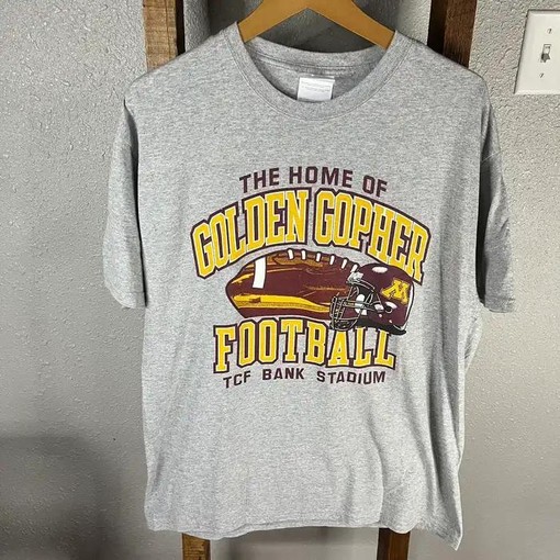 Vintage University of Minnesota Gophers Shirt for Football Fans