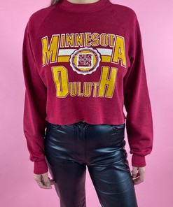 Vintage University of Minnesota Sweatshirt for Football Fans