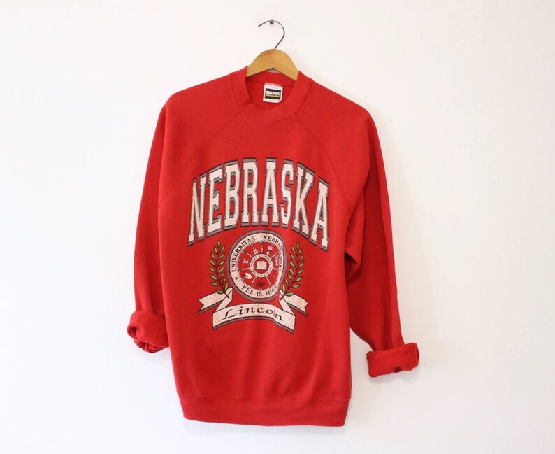 Vintage University of Nebraska Cornhuskers Gift for Fans, NCAA Gist Apparel