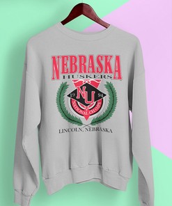 Vintage University of Nebraska Cornhuskers Huskers Sweatshirt, Nebraska Shirts for Fans