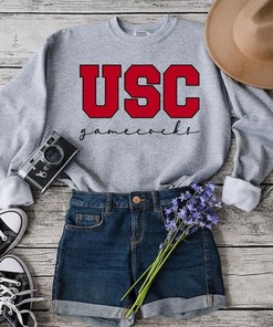 Vintage University of South Carolina Sweatshirt, Tee, and Hoodie from the 90s Ideal NCAA Gifts for Fans