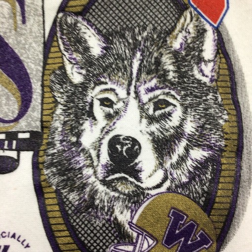 Vintage University of Washington Huskies National Champs Sweatshirt, NCAA Sport Shirt - Image 3