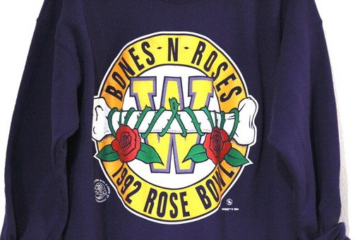 Vintage University of Washington Huskies Rose Bowl Sweatshirt, NCAA Kids Shirt - Image 2