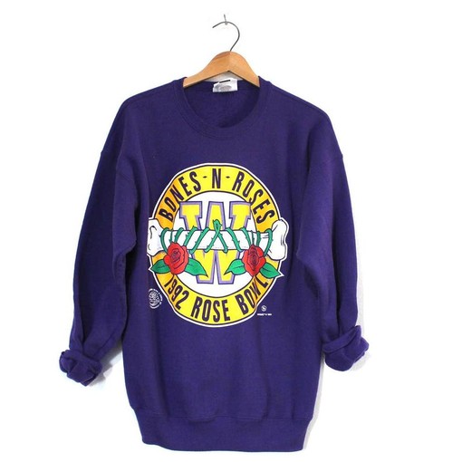 Vintage University of Washington Huskies Rose Bowl Sweatshirt, NCAA Shirts for Men