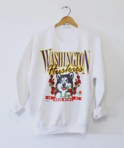 Vintage University of Washington Huskies Sweatshirt, NCAA Vintage College Shirt
