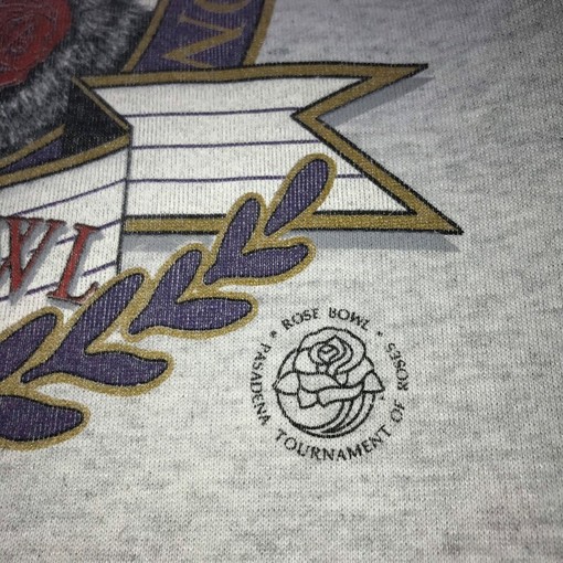 Vintage University of Washington Rose Bowl Sweatshirt, NCAA College Shirt for Girls - Image 3