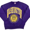 Vintage University of Washington Sweatshirt, NCAA Retro Shirt